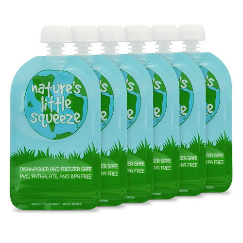 我們喜歡的7種可重復使用的嬰兒食品袋，兼顧便捷與環保